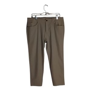 Lululemon Men’s Pants Size 34 Beige Tan Stretch Casual Work Travel